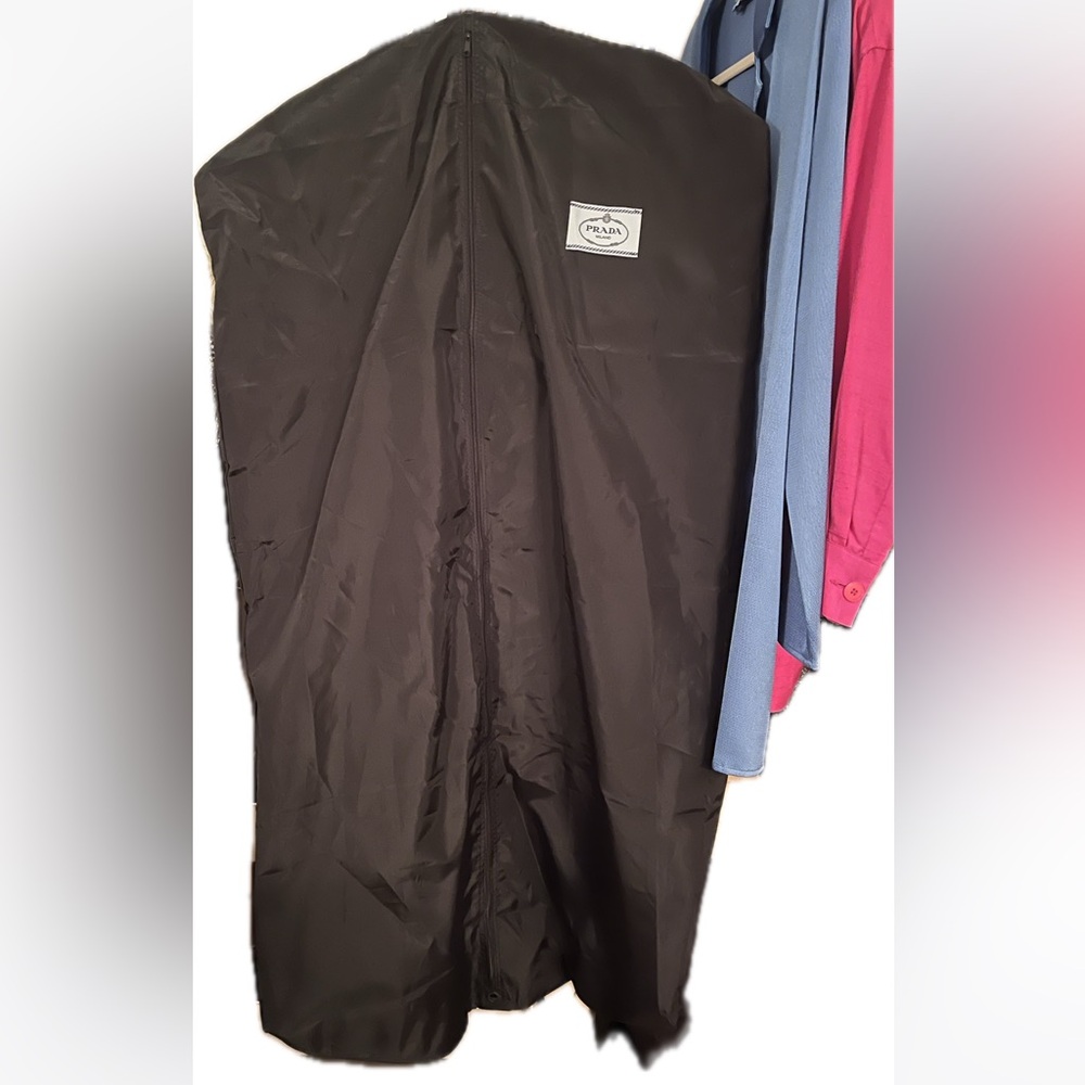 Prada Authentic Black Nylon Garment Bag